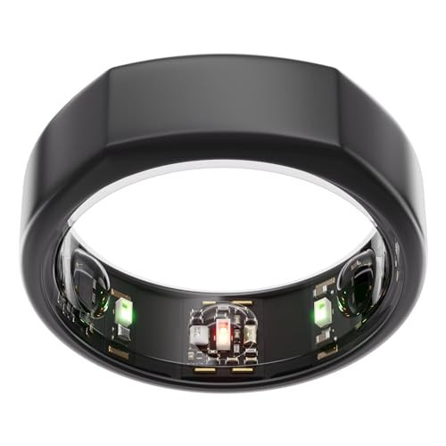 Oura Ring Gen3 Heritage - Stealth - Size 13 - Smart Ring - Size First with Oura Ring Gen3 Sizing Kit - Sleep Tracking Wearable - Heart Rate - Fitness Tracker - 5-7 Days Battery Life | Amazon (US)