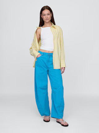 High Rise UltraSoft Horseshoe Jeans | Gap (US)