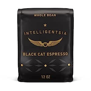 Intelligentsia Coffee, Medium Roast Whole Bean Coffee - Black Cat Espresso 12 Ounce Bag with Flav... | Amazon (US)
