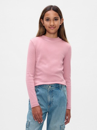 Kids Rib Mockneck T-Shirt | Gap (US)