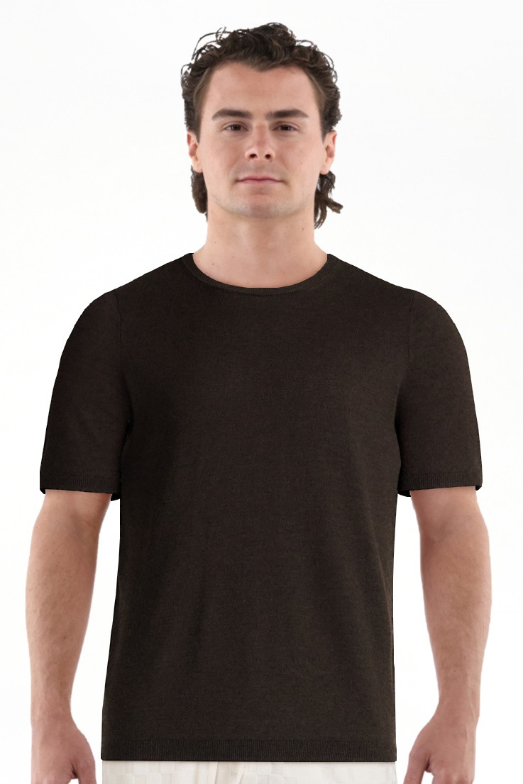 Free Assembly Men's Sweater Tee with Short Sleeves, Sizes S-3XL | Walmart (US)