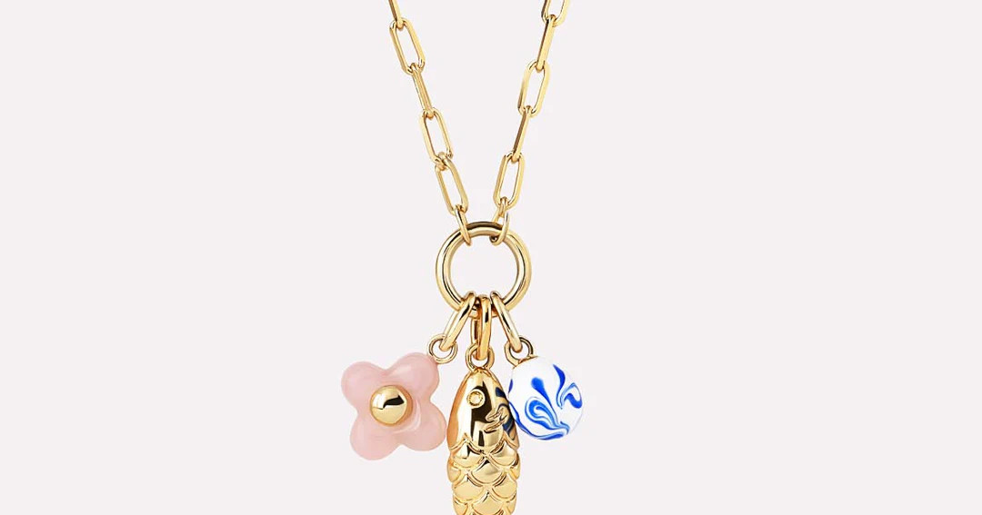 Flora Charm Necklace | Ana Luisa