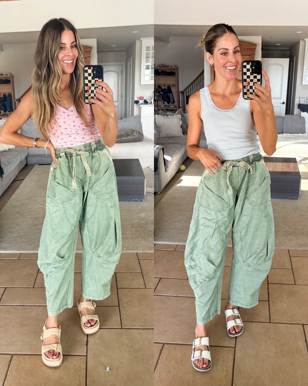 Love these pants so much for all the seasons! I have them in two colors and want the third 😆 shein style shein pants cargo pants free people style
