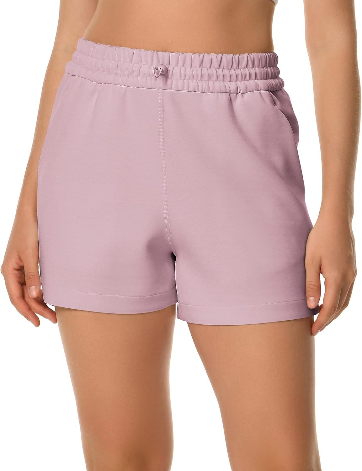 Colorfulkoala Women's High Waisted Ultra Soft Athletic Sweat Shorts Casual Summer Lounge Pants wi... | Amazon (US)