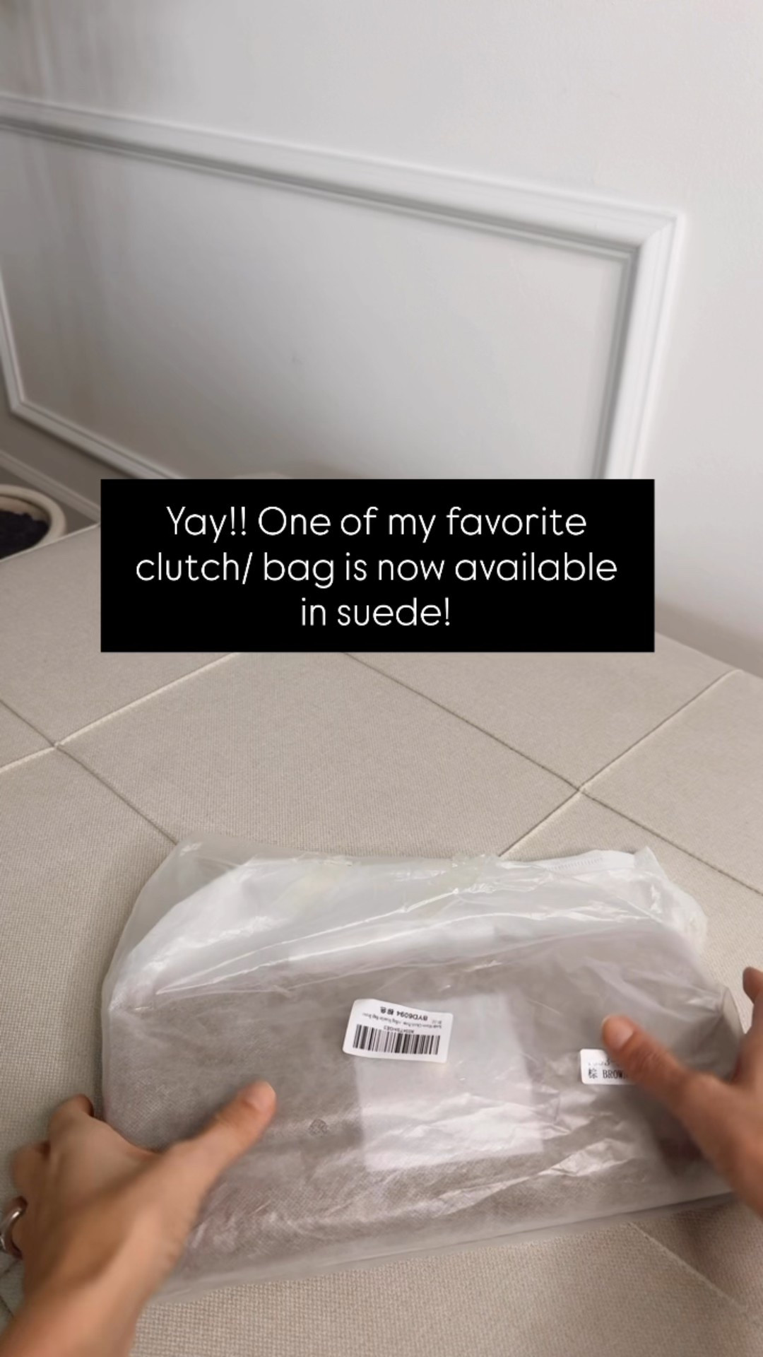 One of my favorites clutch/ bag is now available in suede! 
You can also wear as a Cross body bag 
The suede color is beautiful 
Quality is outstanding 

#LTKHoliday #LTKItBag #LTKFindsUnder100