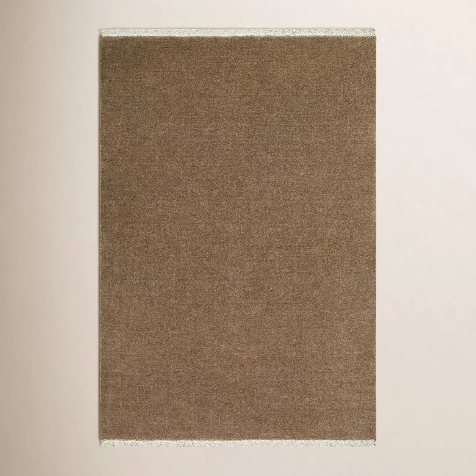 Clio Hand Loomed Wool Brown Rug | Joss & Main
