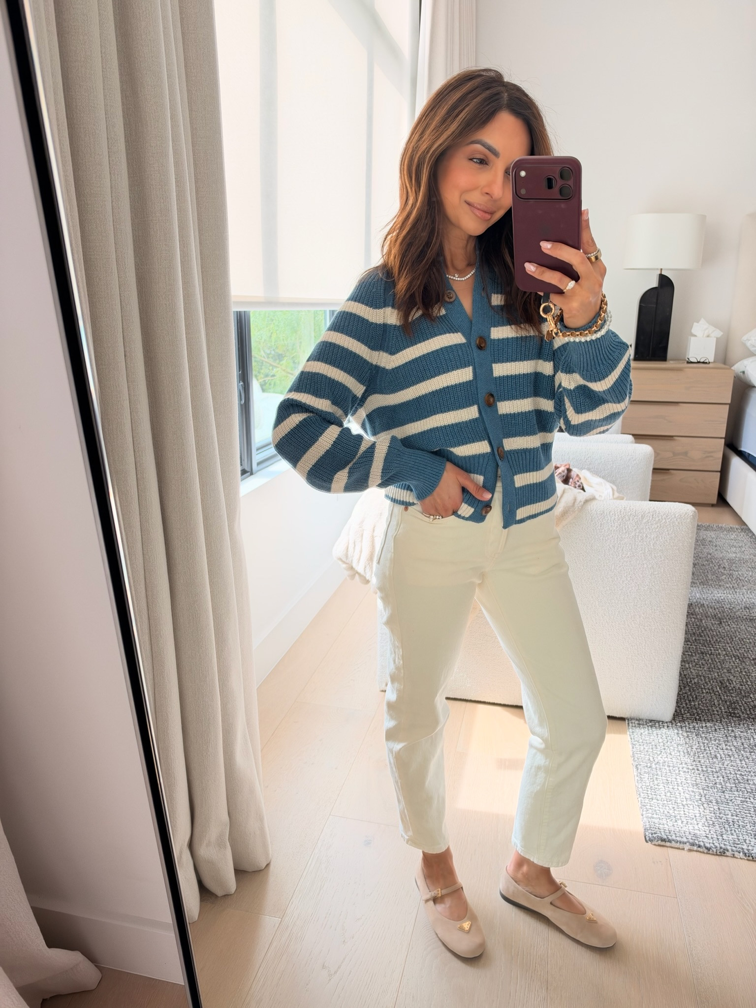 How I’m styling this @Target striped cardigan! Such a pretty color. I’m wearing size XS!

#LTKootd #LTKSeasonal #LTKOver40