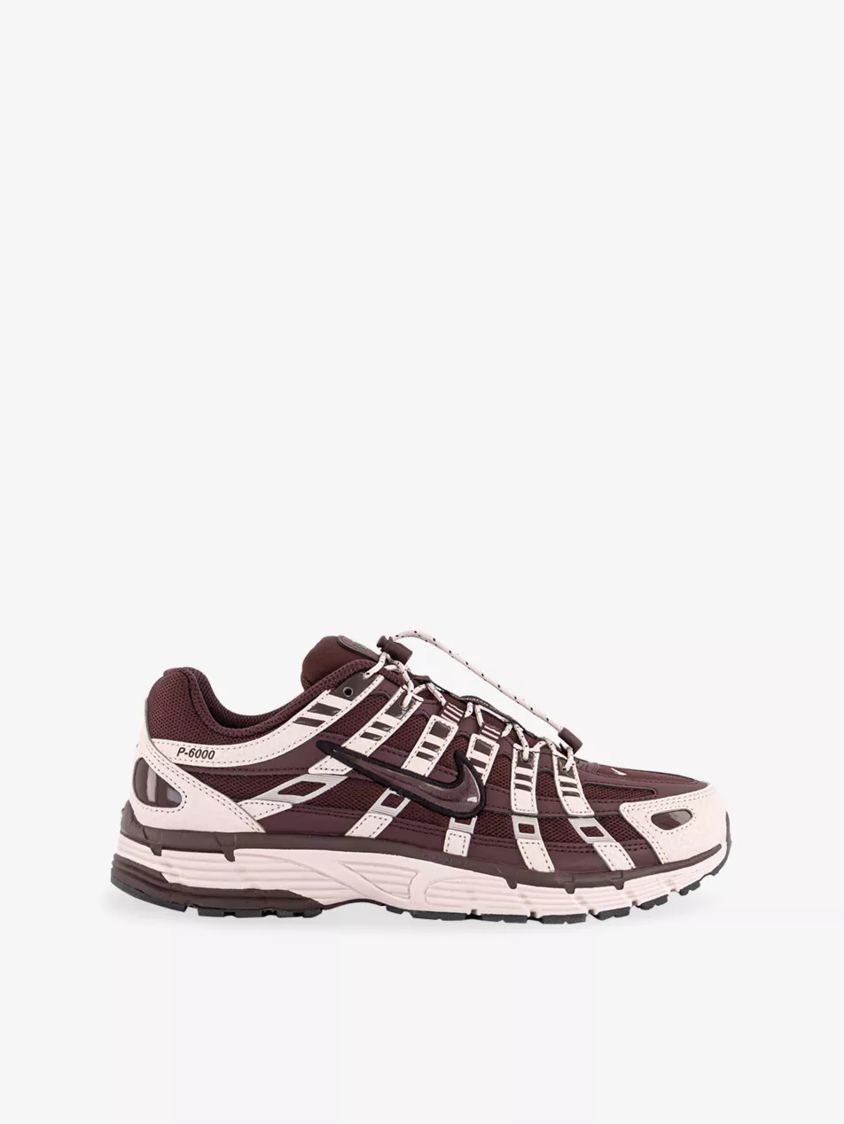 P-6000 Leather and Mesh Trainers | Selfridges