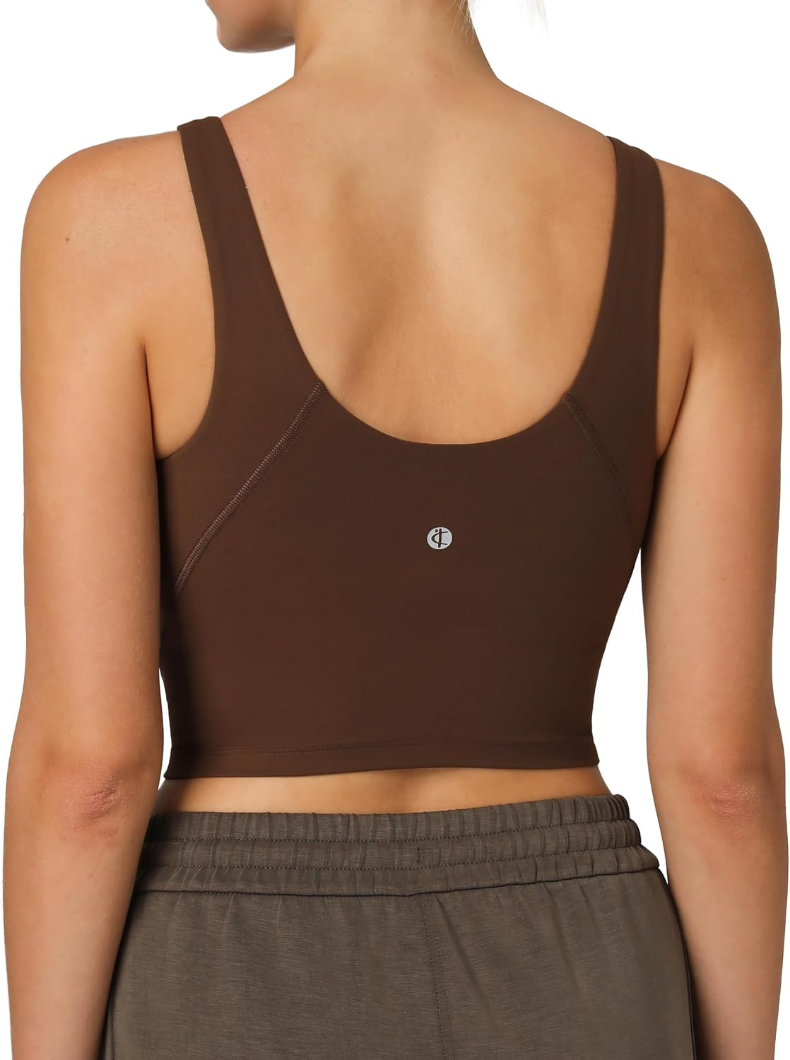 Colorfulkoala Dreamlux Women's High‑Neck U‑Back Padded Sports Bra | Amazon (US)