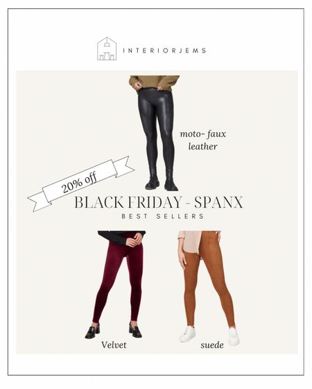 Black Friday deal on spanx leggings, suede, faux leather, Moro pants, gift idea for her 

#LTKsalealert #LTKCyberweek #LTKGiftGuide