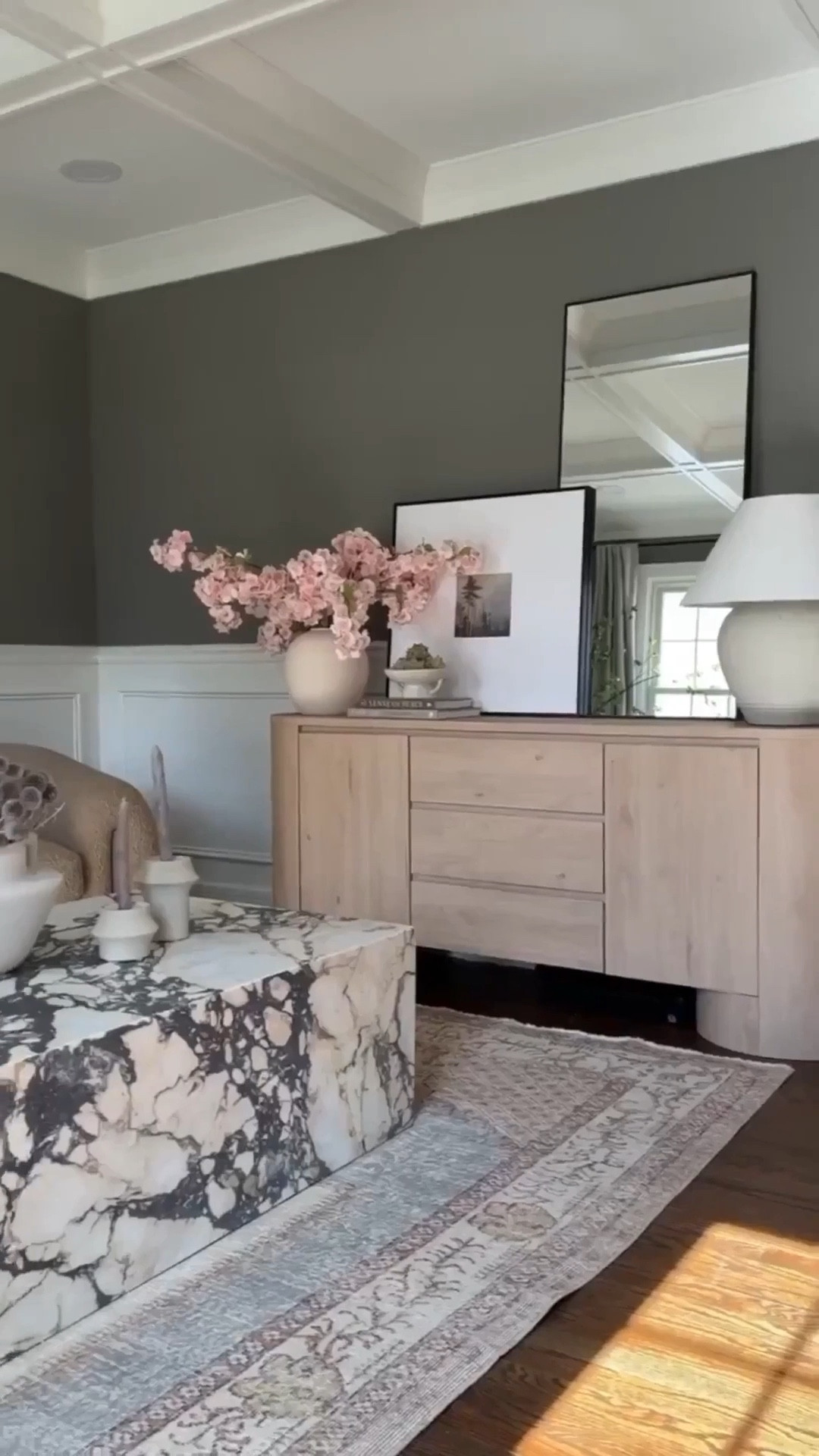 Back in stock on Amazon!!!! I can’t believe this sideboard is an Amazon find!! It’s a designer look for less that’s under $600!! It has the prettiest curves, and the quality is actually really great! So impressed! 

#LTKHome #LTKSaleAlert