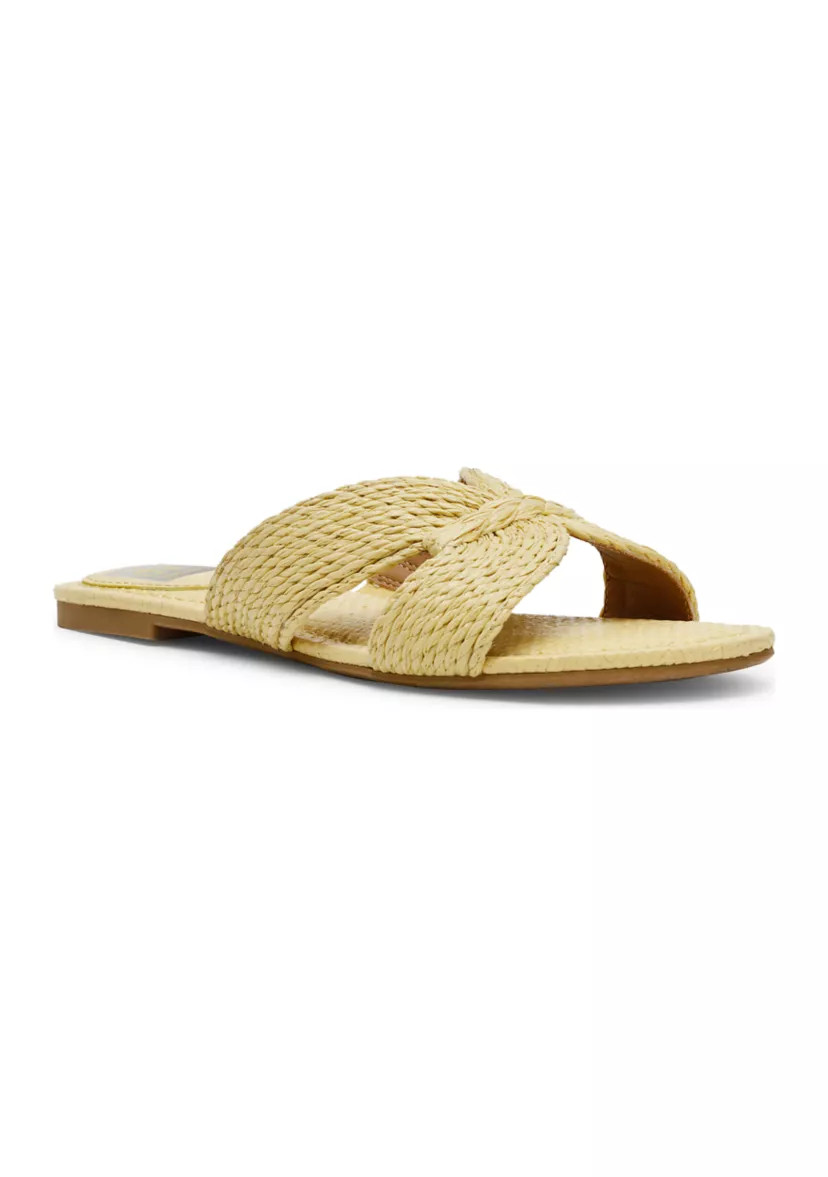 Geeya Woven Flat Sandals | Belk