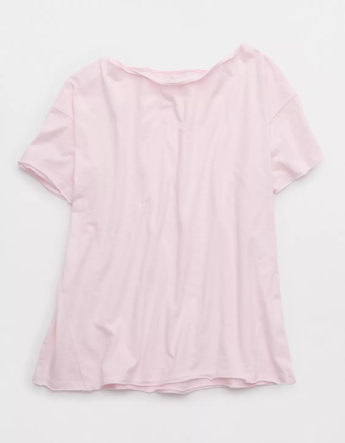 Aerie Oversized Off The Shoulder Boyfriend T-Shirt | Aerie