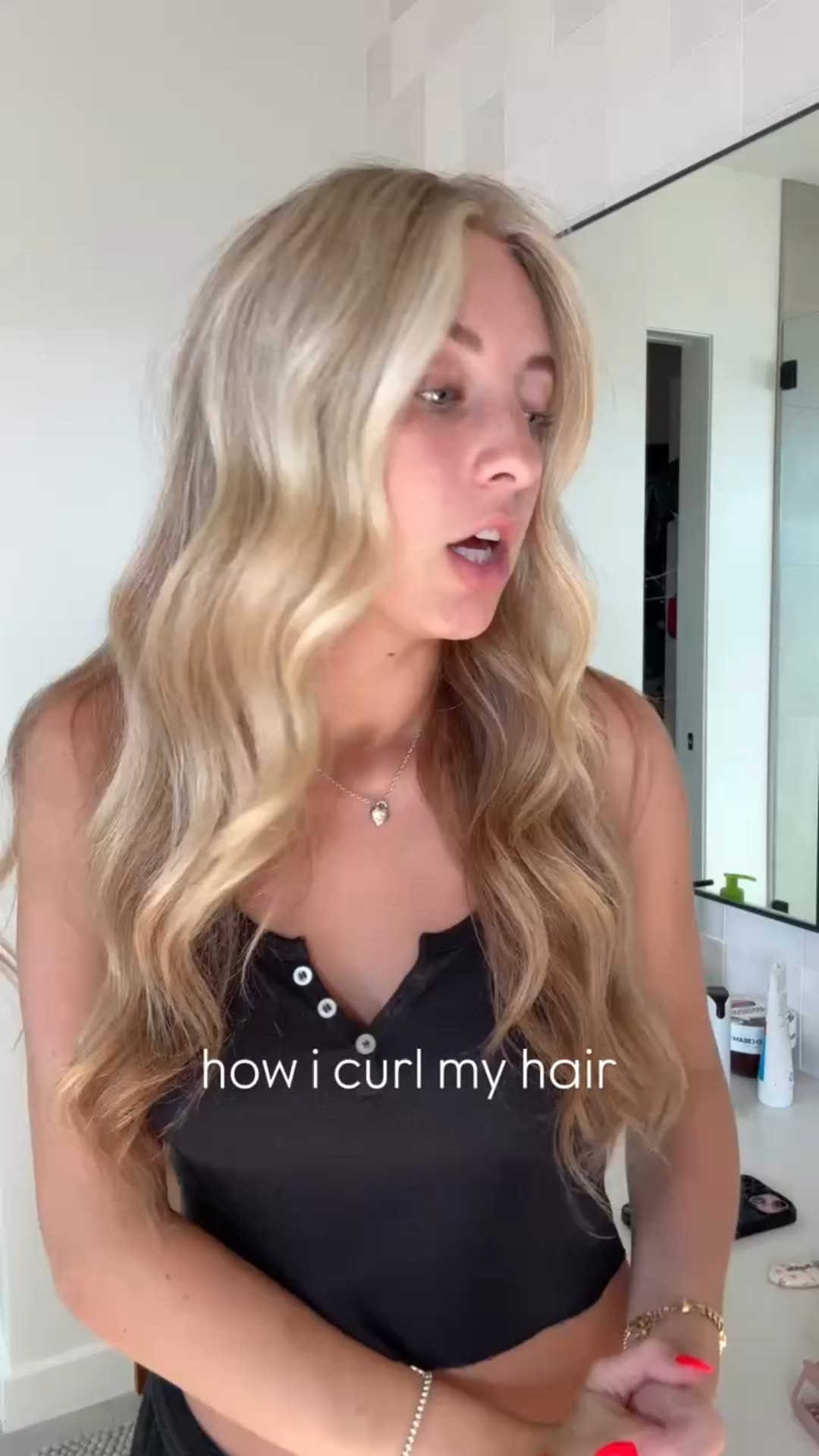 Hunt’s favorite curling iron is on major sale! Her heat protectant is also on sale too!