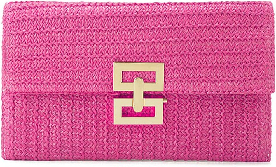 Summer Straw Cluth for women,Rattan Handbags for Women Wicker Purses for Vacation Beach | Amazon (US)