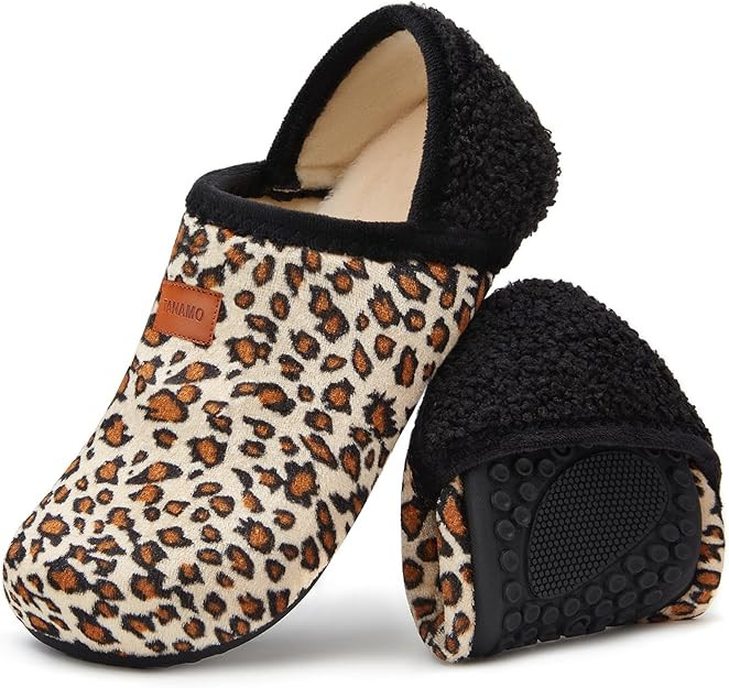 Tanamo House Slippers for Women Men Indoor Barefoot Slippers Socks Slip on House Shoes Cozy Comfy... | Amazon (US)