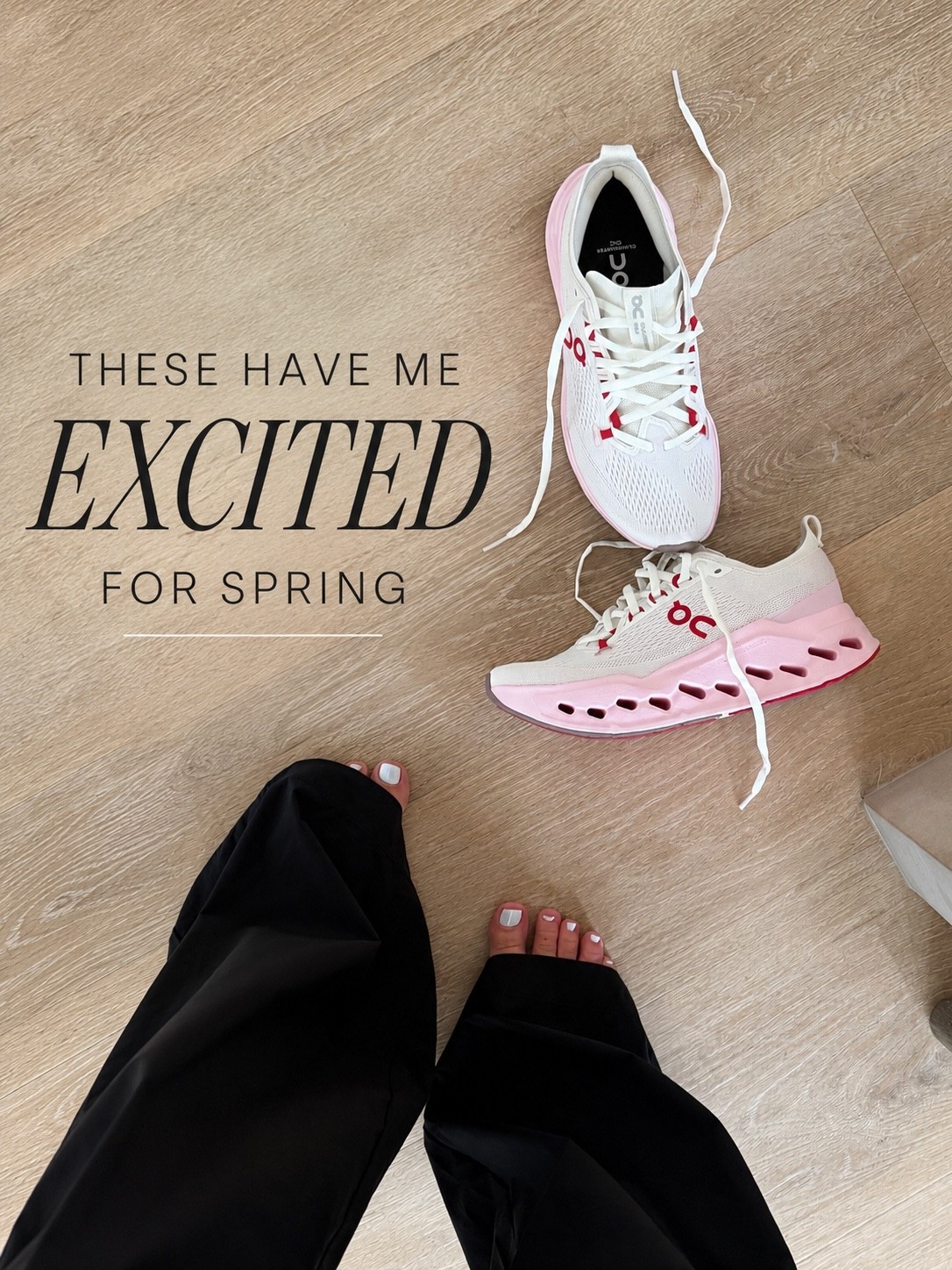 Love the colors! My go to shoes for working out! 🌸

#LTKSeasonal #LTKActive