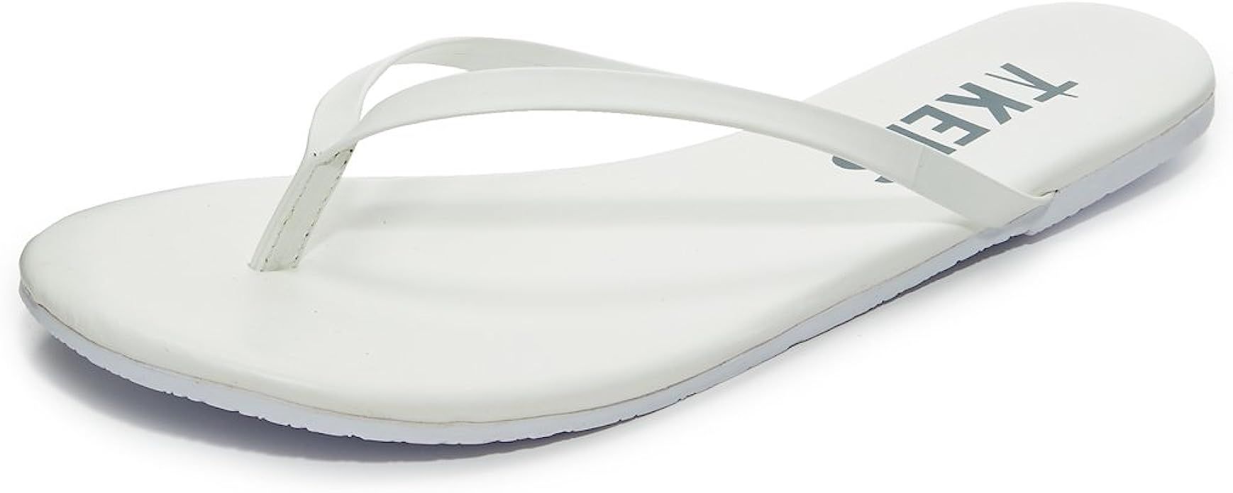 TKEES Women's Solids Flip Flop | Amazon (US)