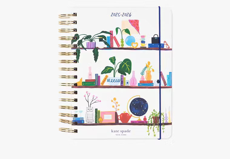 Charmed Library 2025-26 17-month Large Planner | Kate Spade Outlet