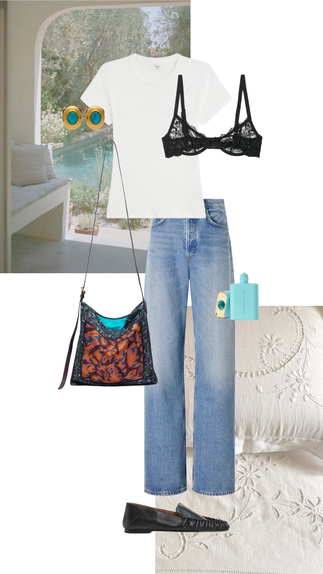 Summer outfit ideas | printed bag | jean outfits | denim outfits | loafers

#LTKuk #LTKsummer #LTKdatenight