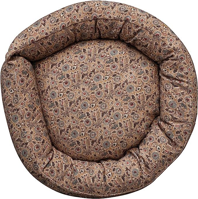 Creative Co-Op Cotton Slub Pet Floral Pattern, Multicolor Dog Bed, Multi | Amazon (US)