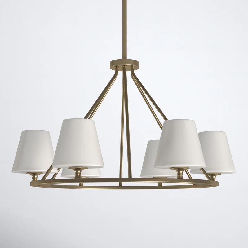 Lane 6 - Light Dimmable Wagon Wheel Chandelier | Wayfair North America