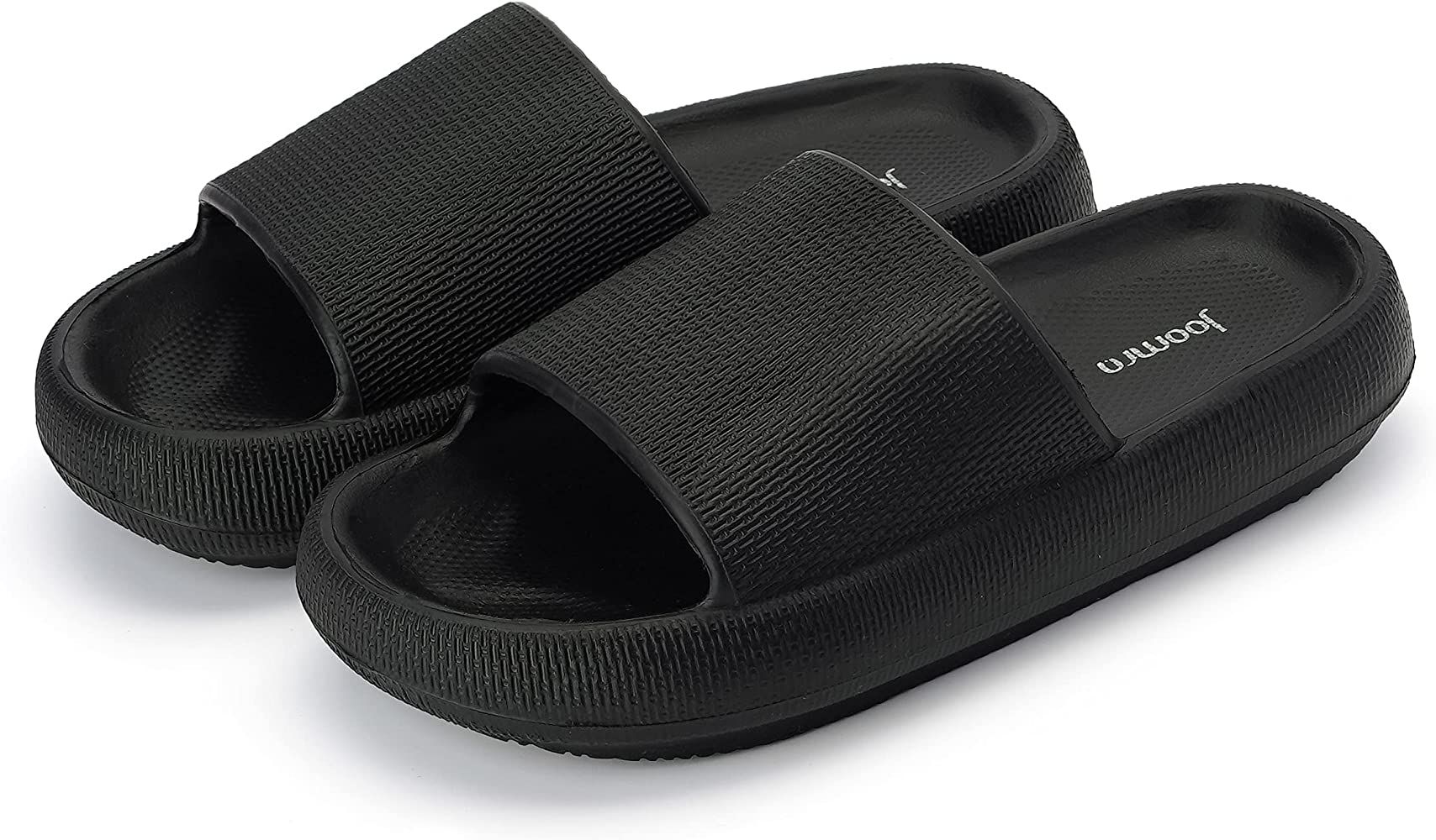 Joomra Pillow Slippers for Women and Men Non Slip Quick Drying Shower Slides Bathroom Sandals | Ultr | Amazon (US)