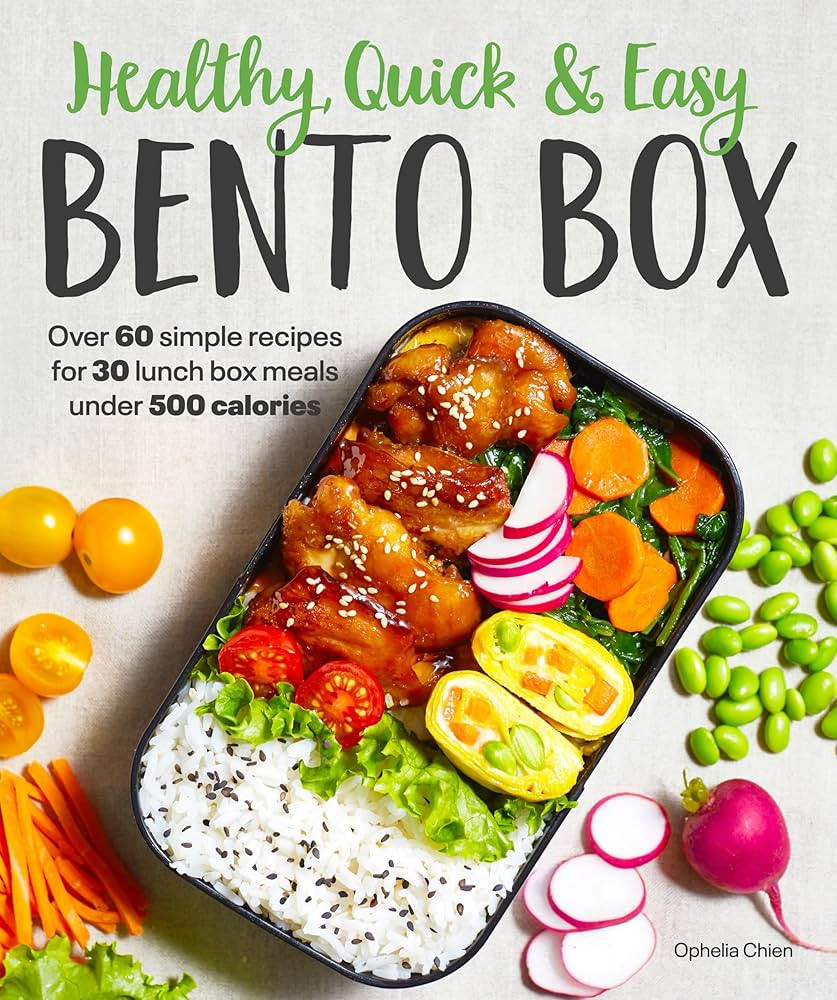 Healthy, Quick & Easy Bento Box: Over 60 Simple Recipes for 30 Lunch Box Meals Under 500 Calories | Amazon (US)