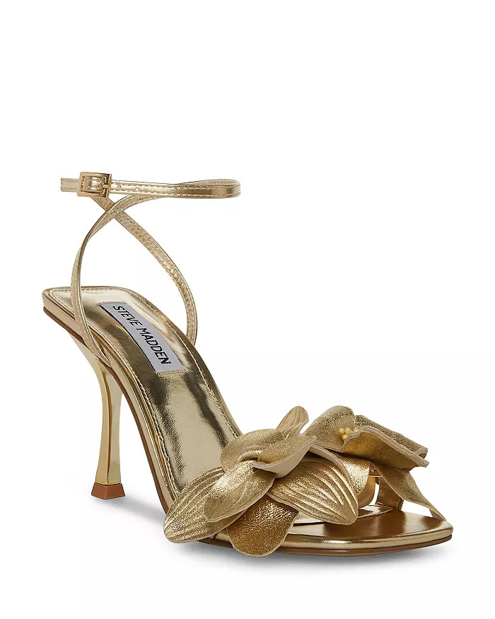 Women's Amani Square Toe Flower High Heel Sandals | Bloomingdale's (US)