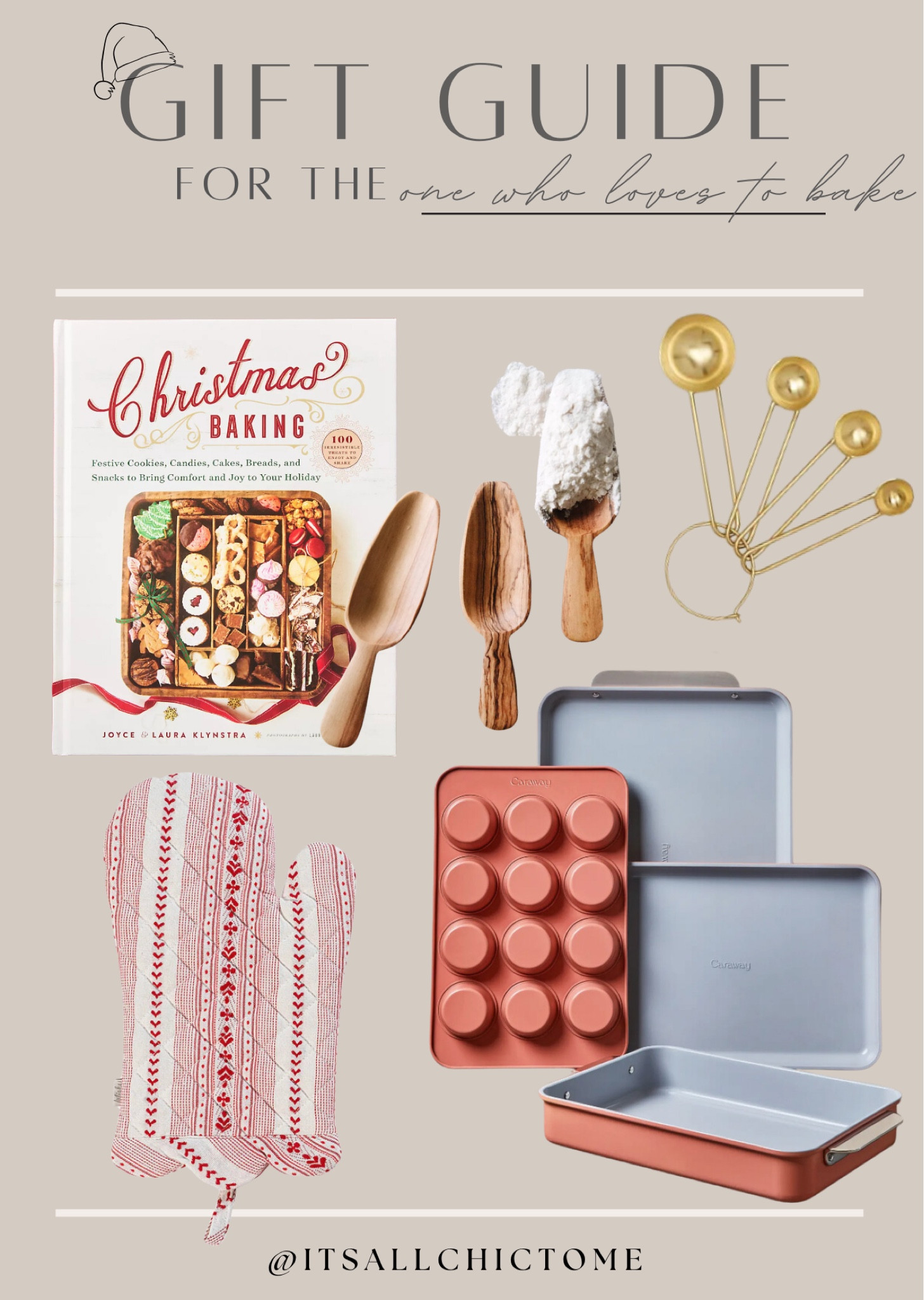 Holidays call for yummy treats! And what better way to cook them than with these chic baking Essentials?! 

#LTKHoliday #LTKHome #LTKStyleTip