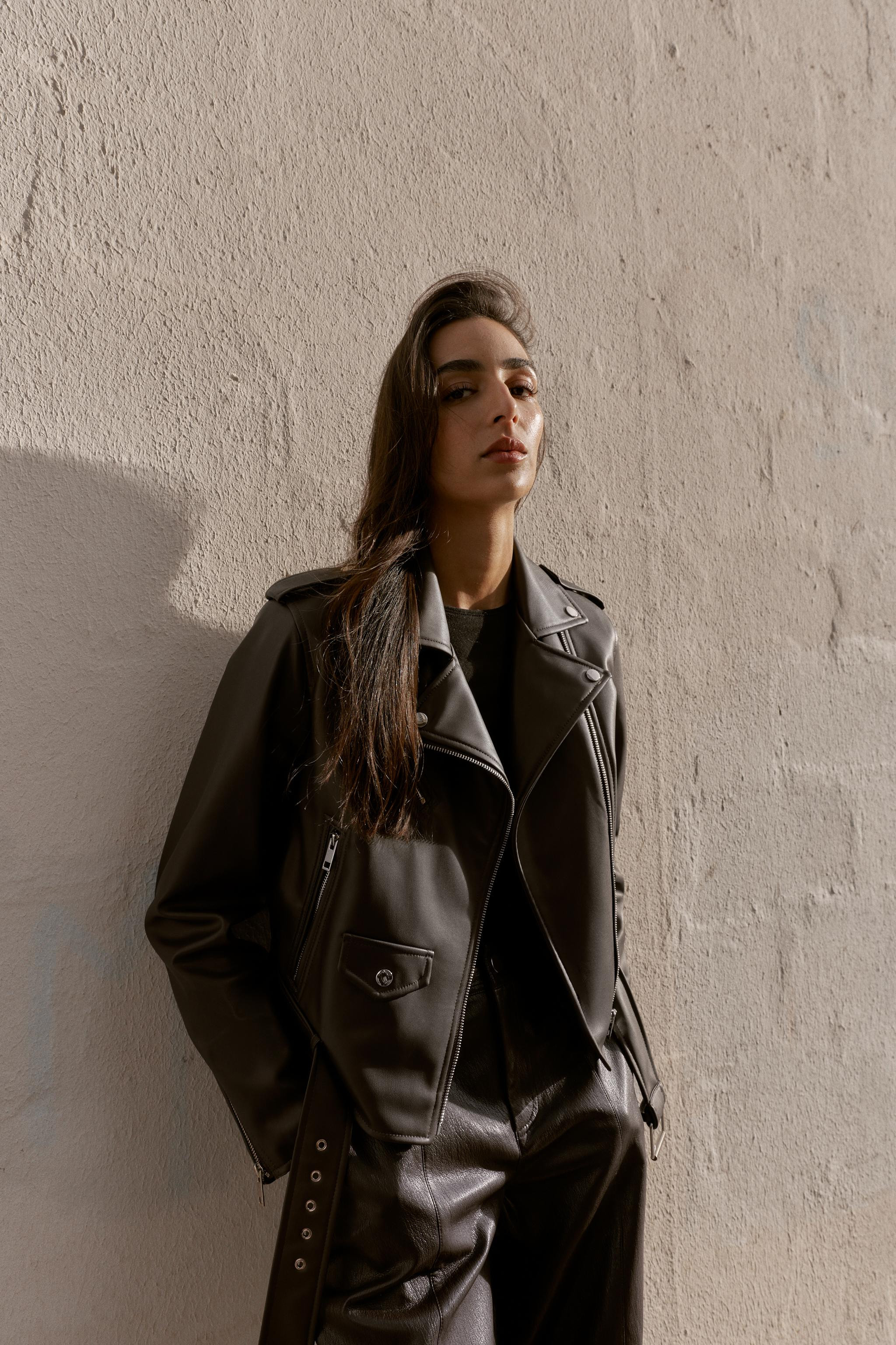 FAUX LEATHER BIKER JACKET | Zara UK