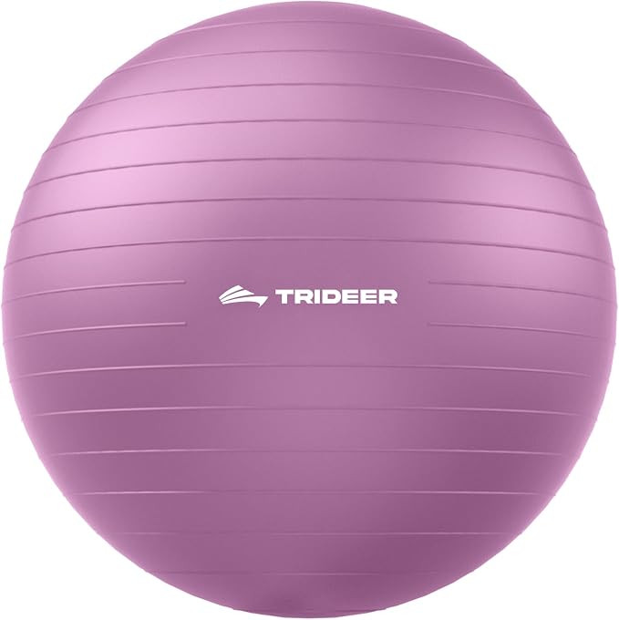 Trideer Yoga Ball for Exercise, Pilates, Core & Balance Training, Stability Ball for Pregnancy & ... | Amazon (US)