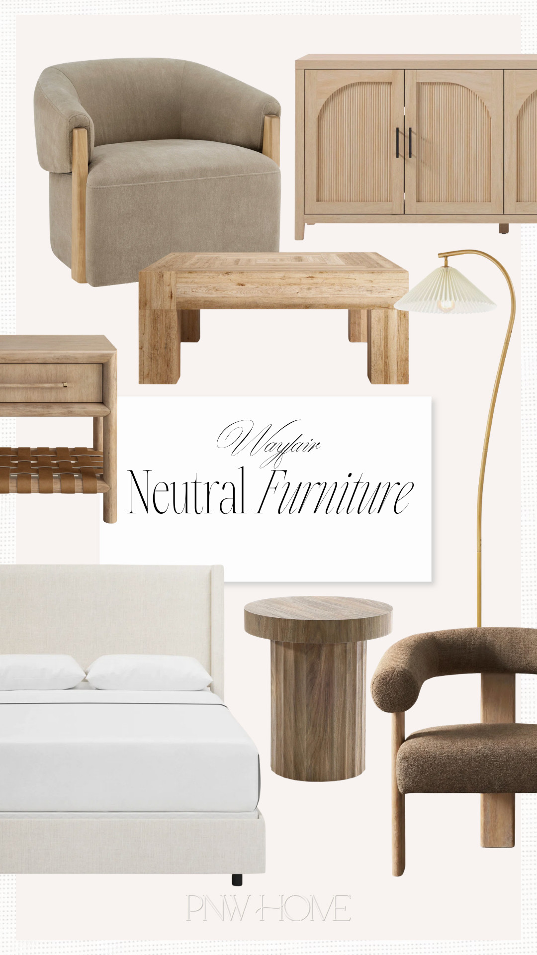 Neutral furniture favorites from Wayfair!

neutral home, living room furniture, bedroom furniture, fluted cabinet, reeded sideboard, buffet, credenza, brown accent chair, modern furniture, tan accent chair, swivel armchair, wood nightstand, bedside table, accent table, round end table, side table, accent table, upholstered bed frame, white bed frame, arched floor lamp, wood coffee table, square coffee table 

 #LTKSeasonal #LTKHome #LTKSaleAlert