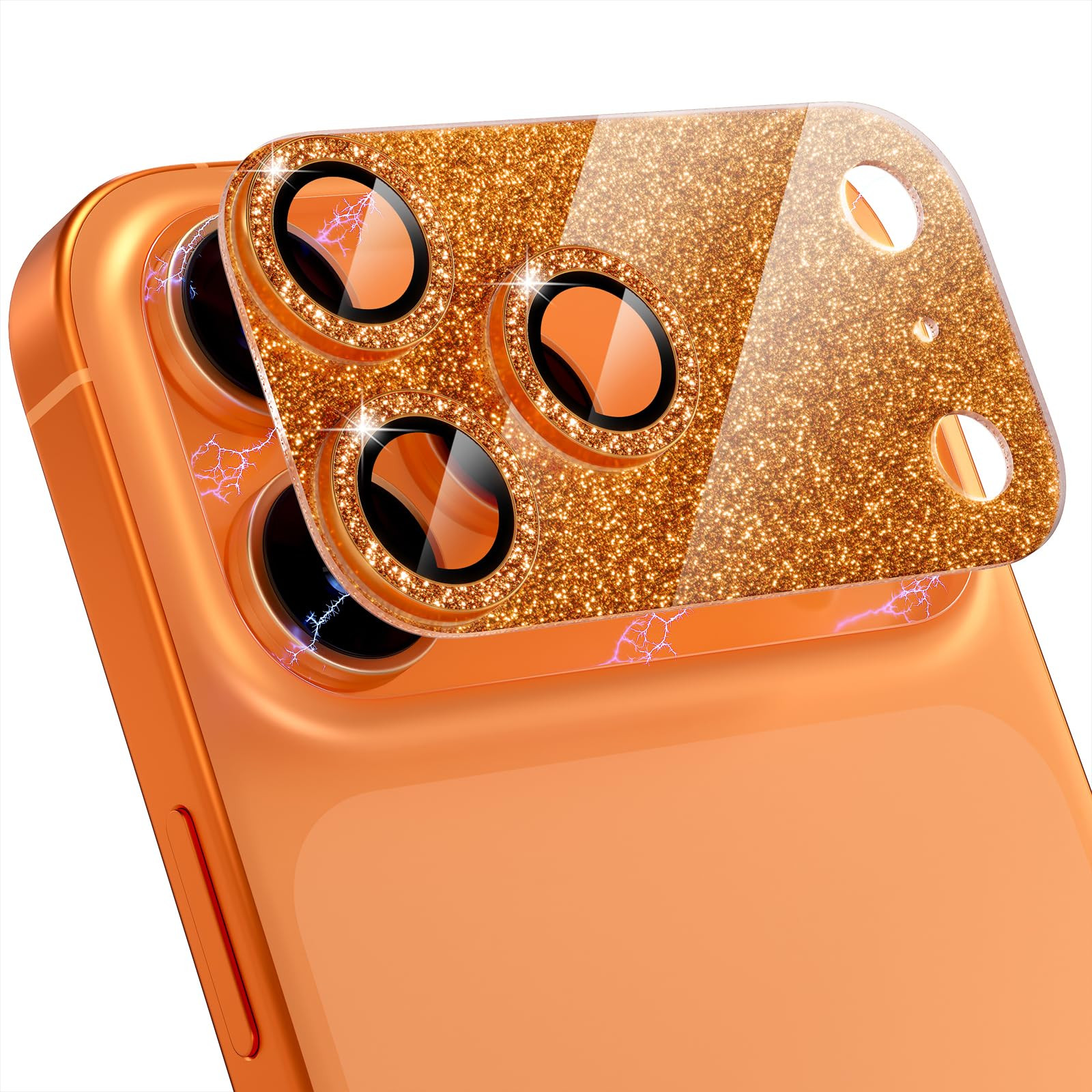 Choiche Compatible for iPhone 17 Pro Max Camera Lens Protector, Bling Camera Cover with 9H Temper... | Amazon (US)