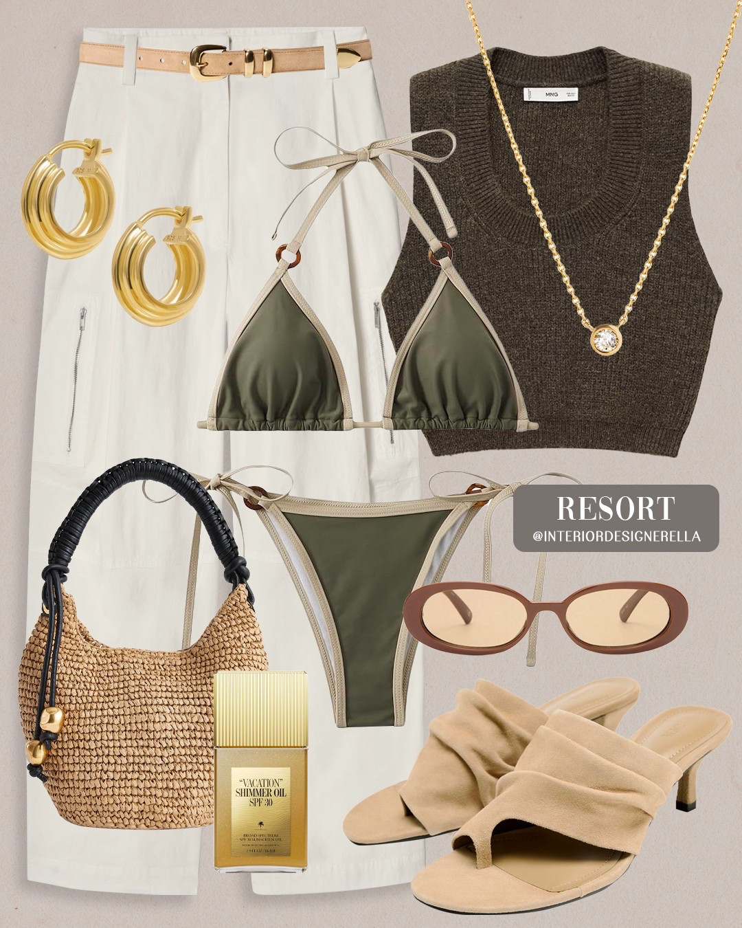 $24.99 Amazon bikini set + $35.99 knitted crop vest!✨ Share this post with a friend!!🤗 Click on the “CHIC STAPLES" collection on my LTK to shop this post and more!🤗 Have an amazing day!! Xo!!

#LTKShoeCrush #LTKItBag #LTKSwim