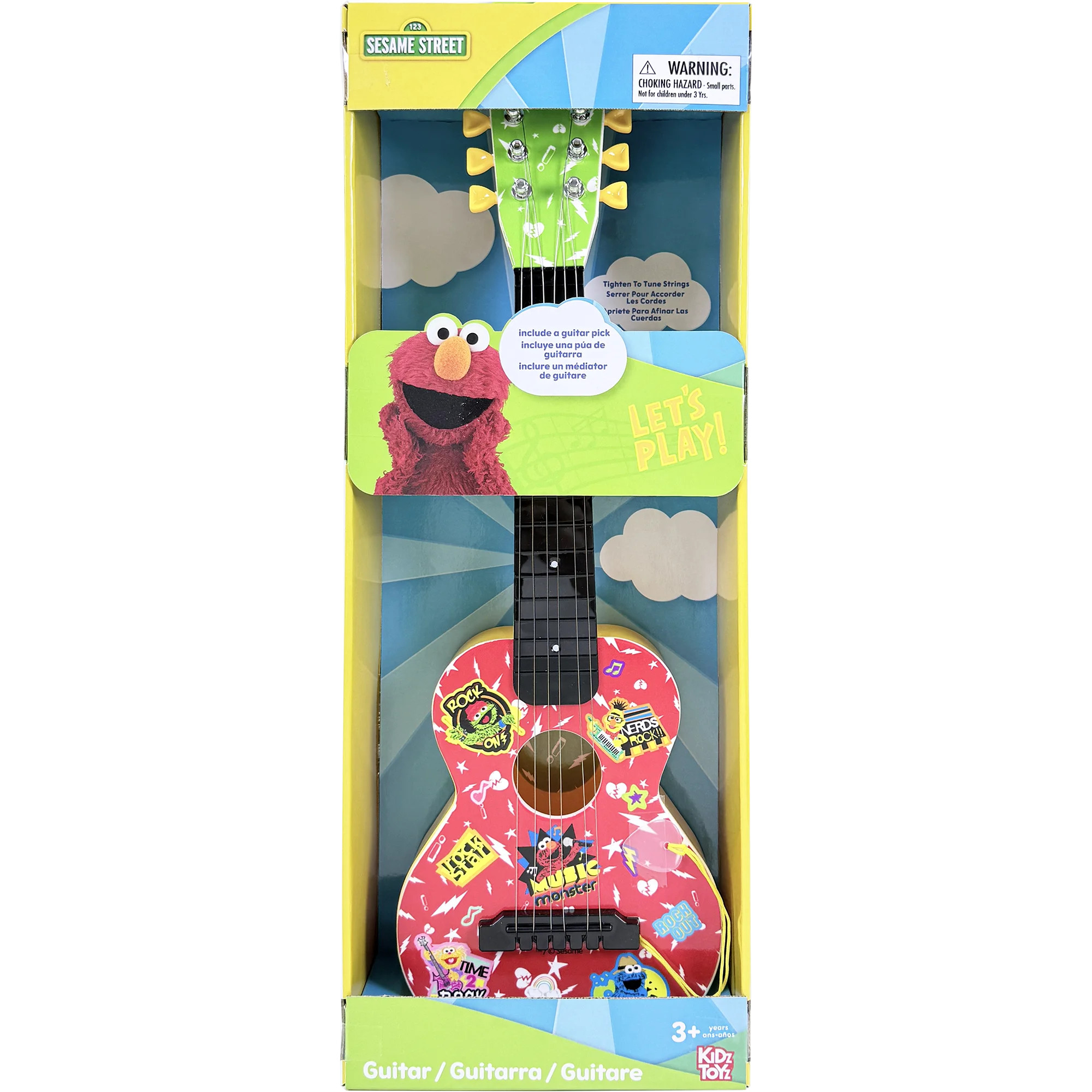 20" Sesame Street Guitar w/ Pick | Walmart (US)