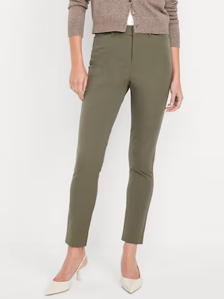 High-Waisted Pixie Skinny Ankle Pants | Old Navy (US)
