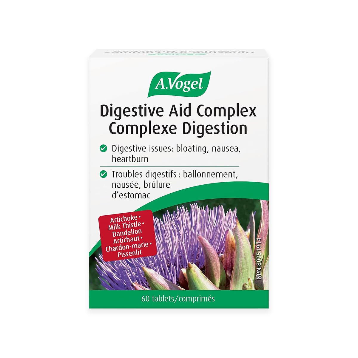 A.Vogel Digestive Aid Complex - Nausea, Heartburn and Bloating relief - Powerful combination of A... | Amazon (CA)