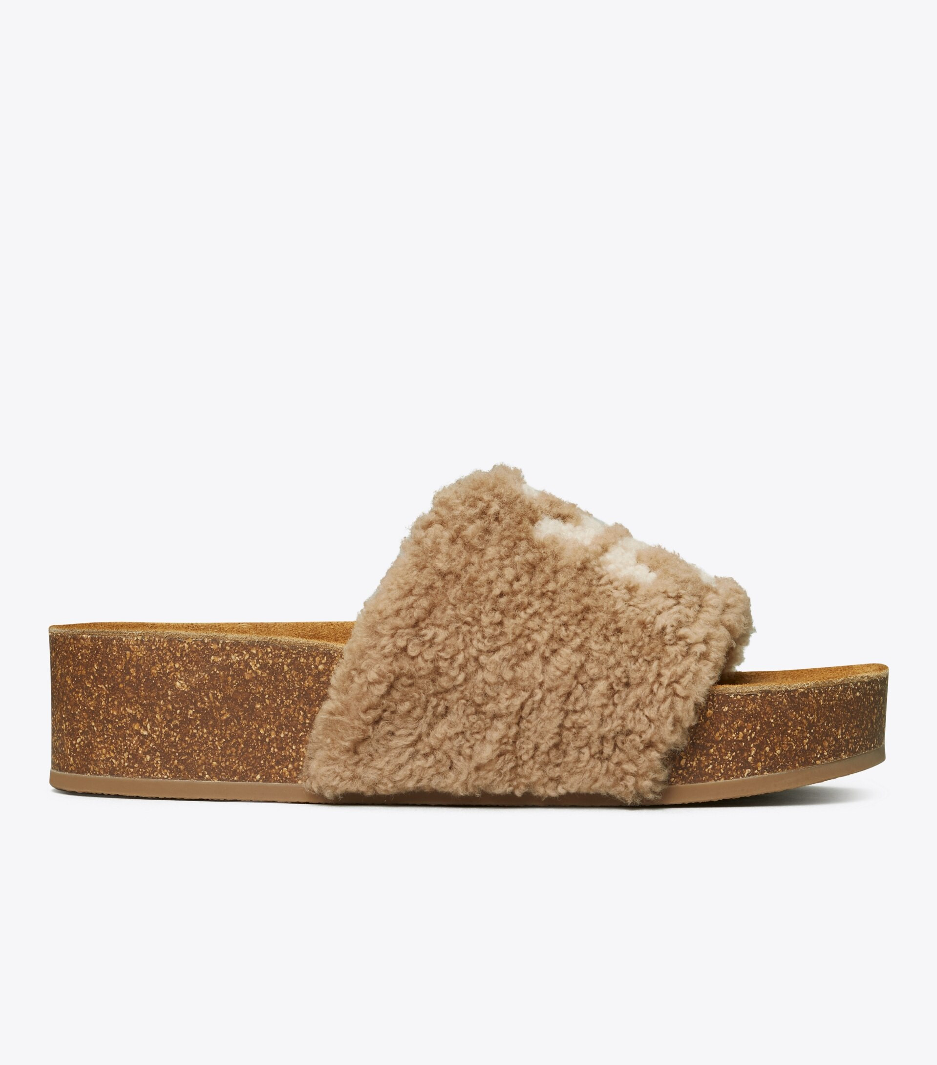 Double T Shearling Flatform | Tory Burch (US)
