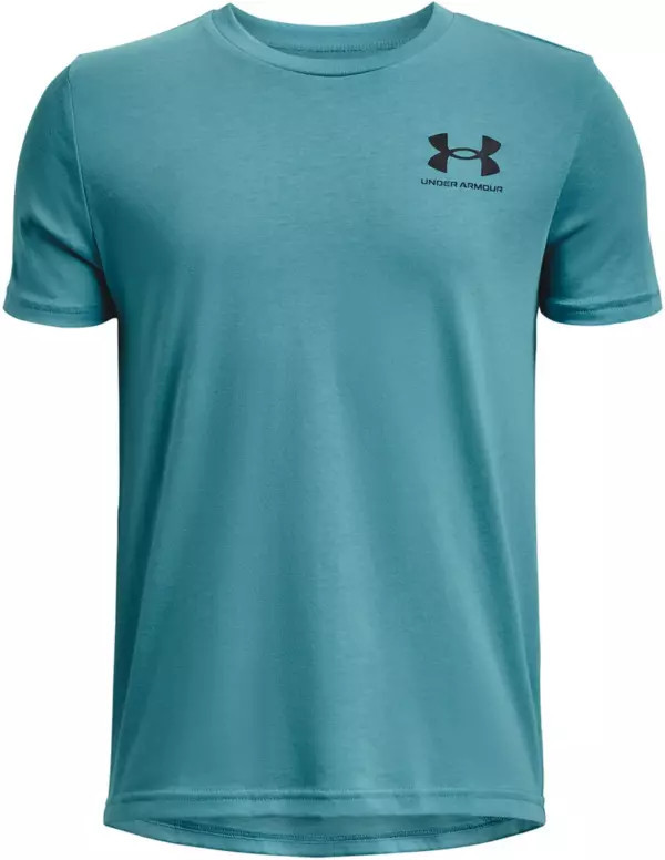 Under Armour Boys' Sportstyle Left Chest Short Sleeve T-Shirt | Dick's Sporting Goods