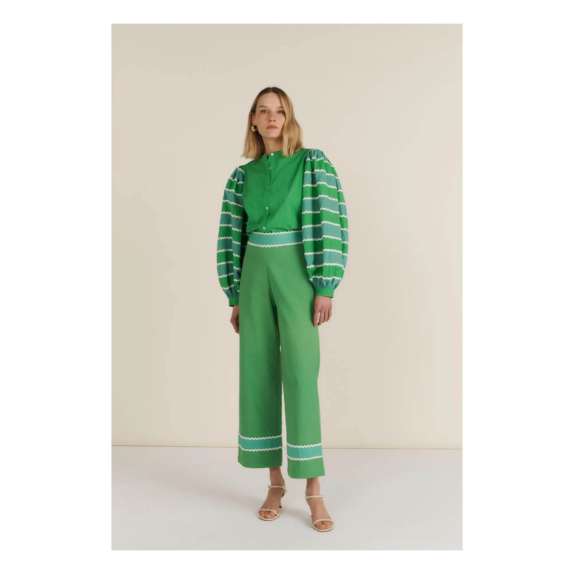 Elio pants | Green | Smallable