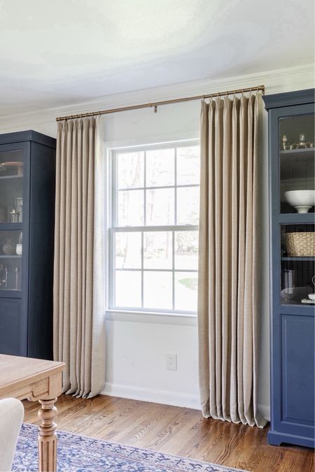 These curtains come pleated!!

Curtain panels, drapes 



#LTKhome