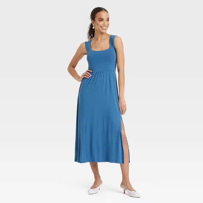 Women's Knit Ballet Midi Shift Dress - A New Day™ | Target
