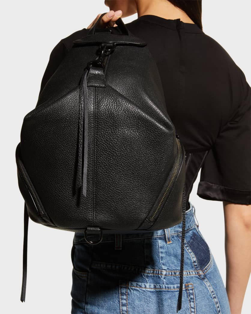 Julian Zip Leather Backpack | Neiman Marcus