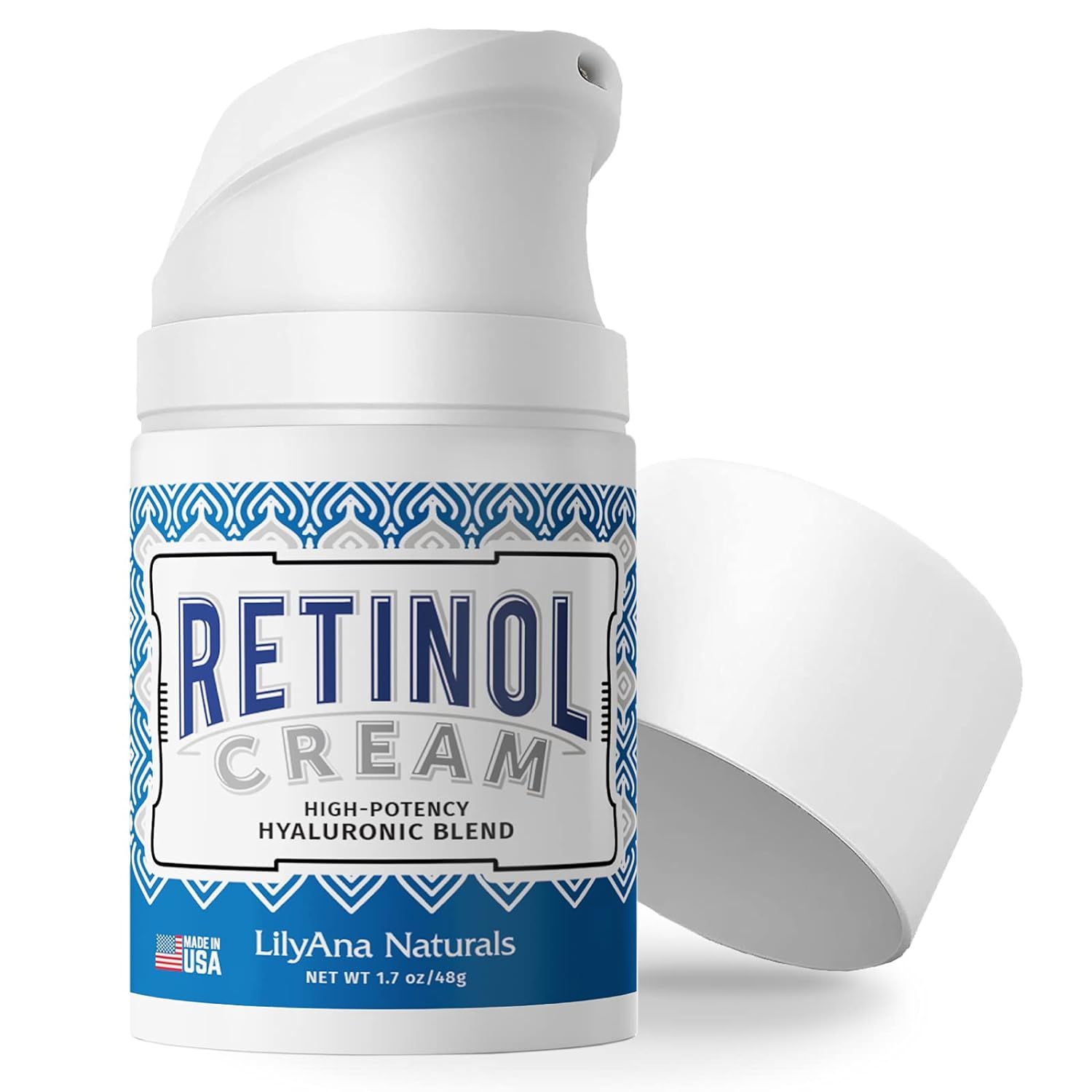 LilyAna Naturals Retinol Cream for Face - Made in USA, Retinol Cream, Anti Aging Cream, Retinol M... | Amazon (US)