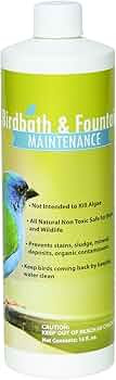 Sanco Bird Bath & Fountain Maintenance, Fast-Acting Enzyme-Based Formula Will Extend The Life of ... | Amazon (US)