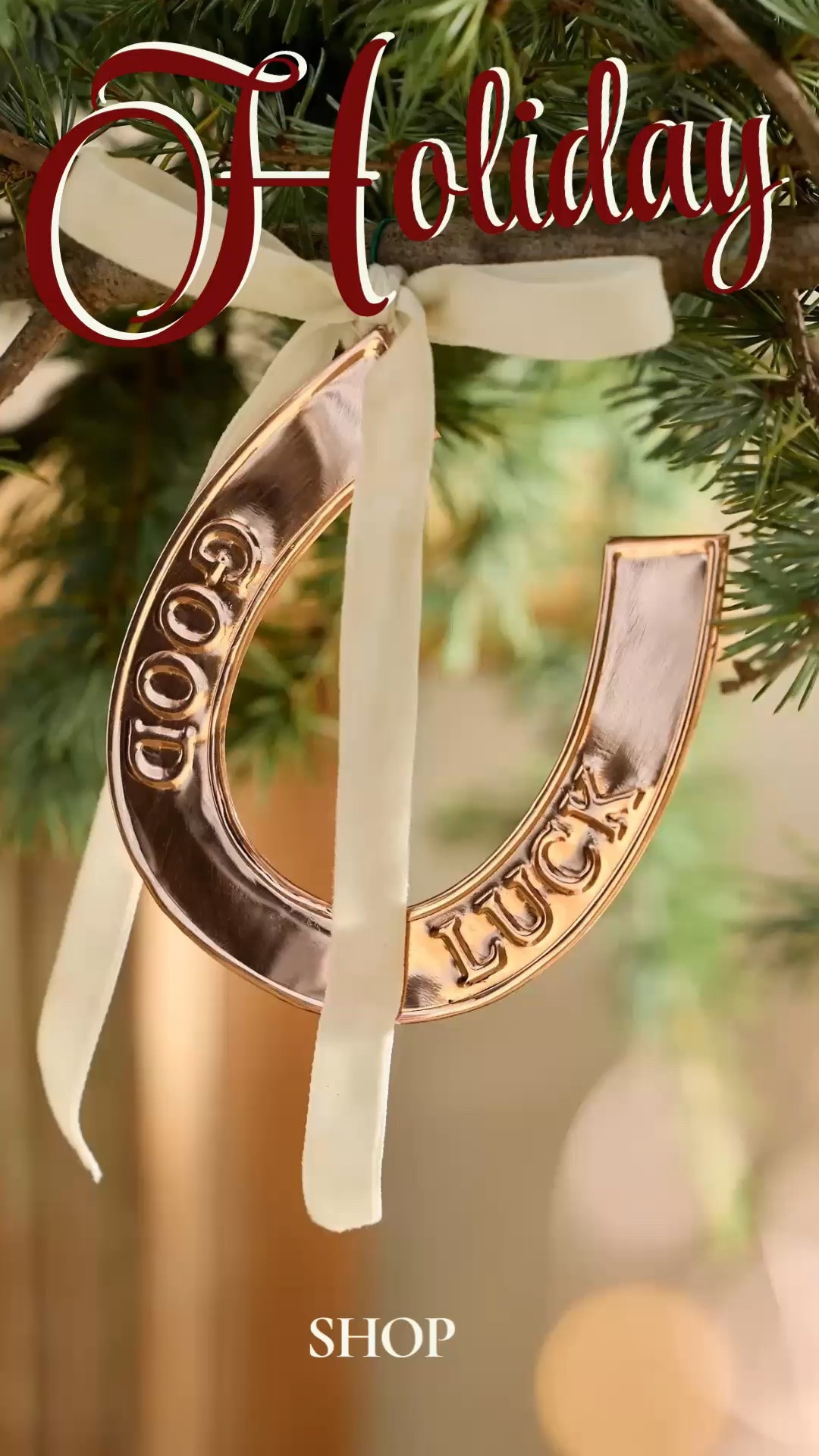 Anthropologie Christmas preview! These horse shoe ornaments are so cute!!!

#LTKHome #LTKdayinmylife