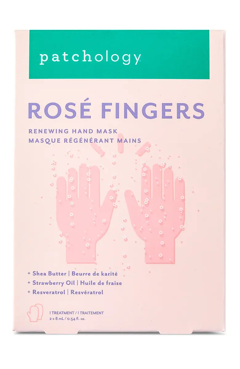 Rosé Fingers Renewing Hand Mask | Nordstrom
