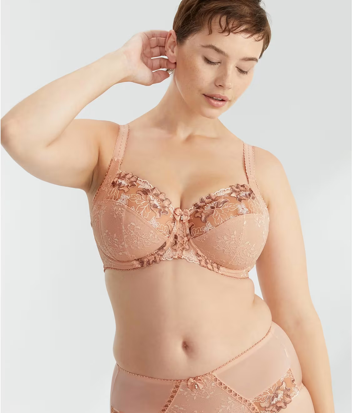 Sofia Embroidered Side Support Bra — Bare Necessities | Bare Necessities