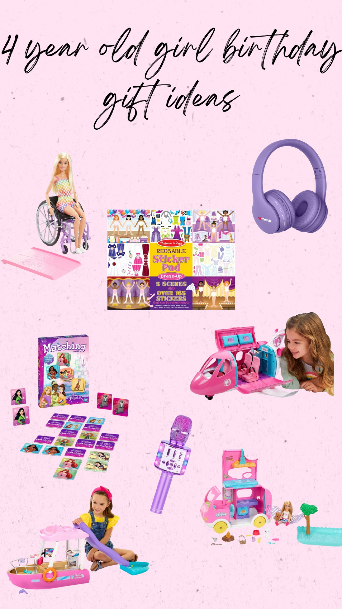 Birthday gift ideas for a 4 year old girl!

#LTKKids #LTKGiftGuide #LTKParties
